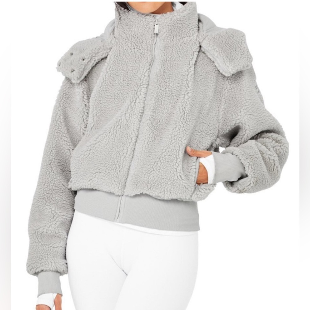 ALO Yoga Foxy Sherpa Jacket (Size S)